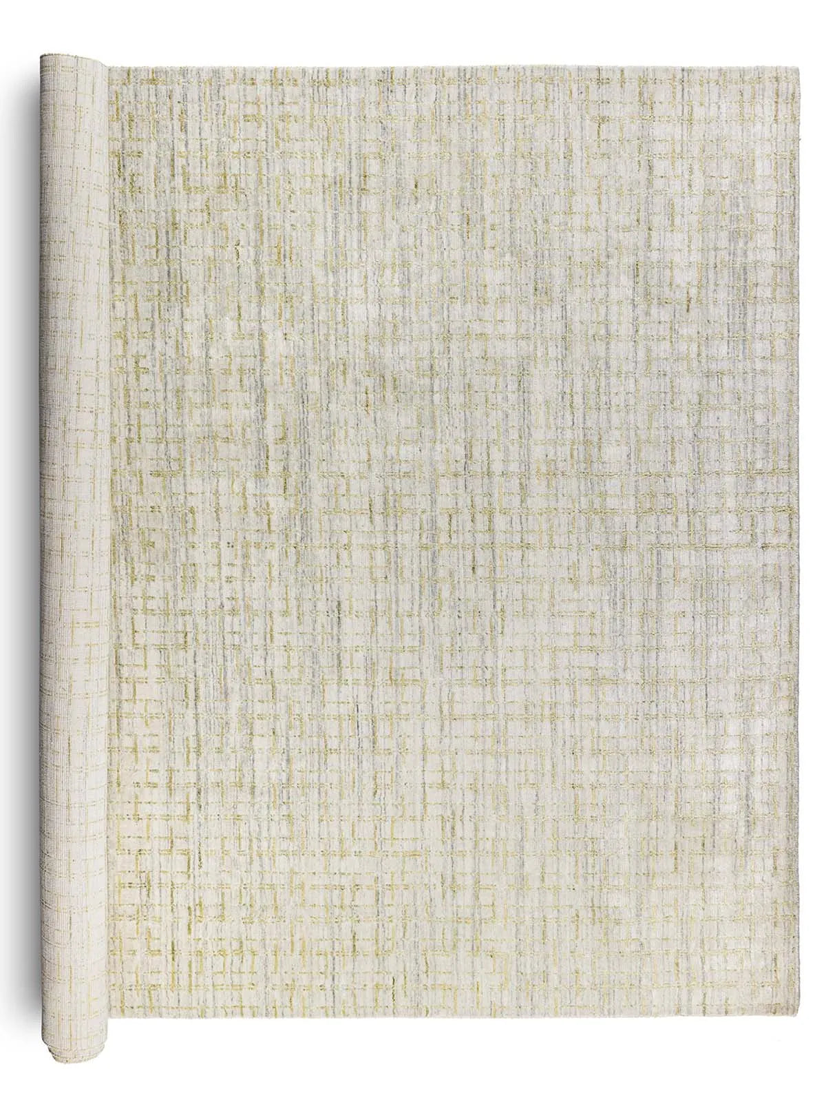 Polar 289 Ivory Modern Wool Rug - RugSpot