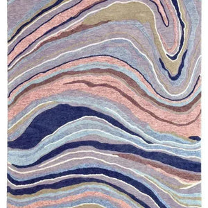 Polo 201 Multi Modern Wool Rug