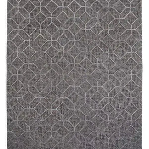 Polo 202 Grey Modern Wool Rug - RugSpot