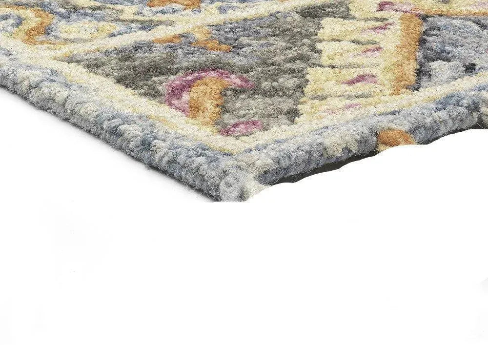 Polo 337 Multi Modern Wool Rug - RugSpot