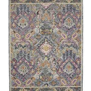 Polo 337 Multi Modern Wool Rug - RugSpot