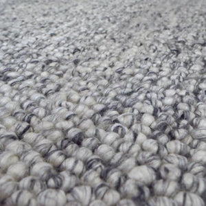 Rosella Grey Modern Wool Rug