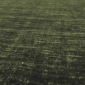 Midnight Green Modern Wool Rug