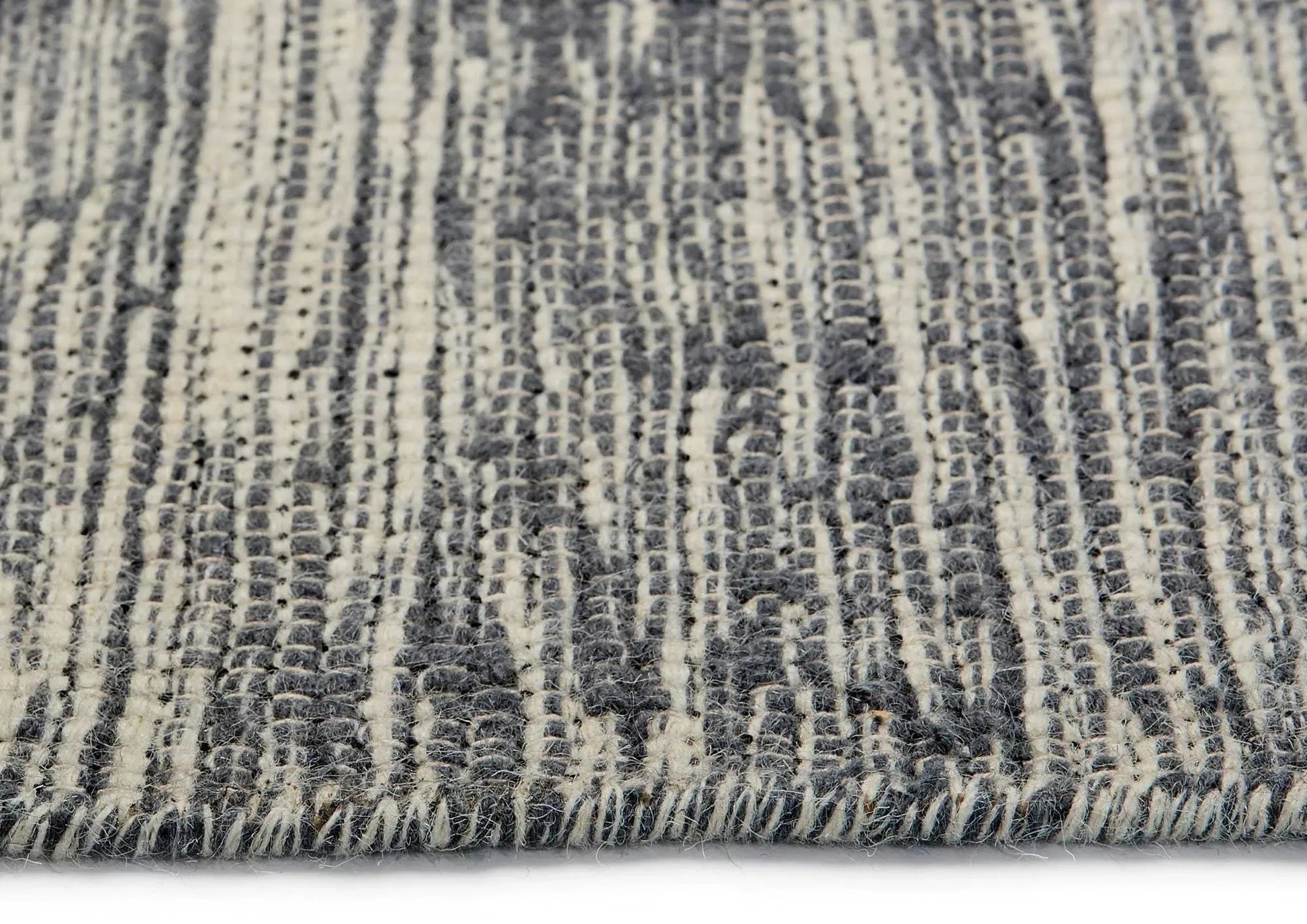 Pronto Grey Modern Wool Rug - RugSpot