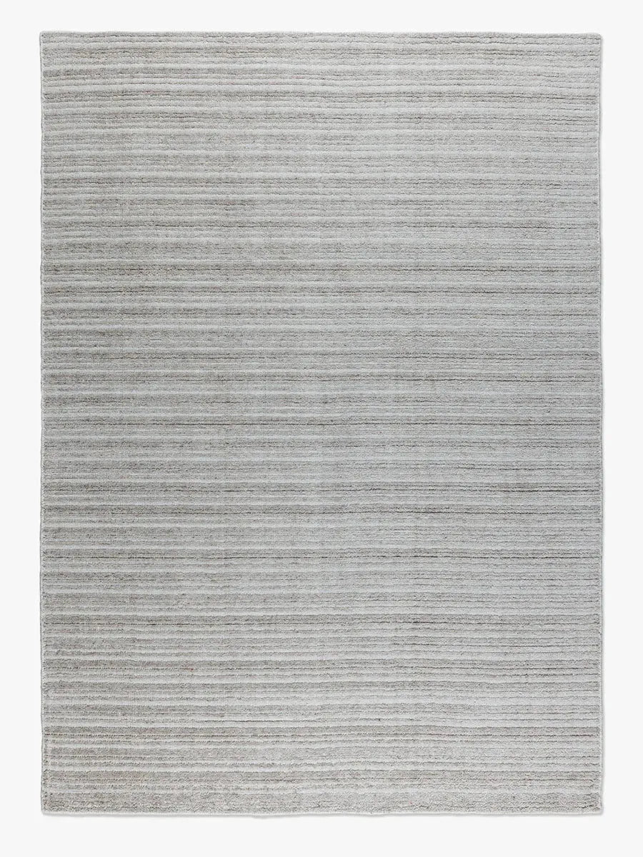 Raja Latte Modern Wool Rug - RugSpot