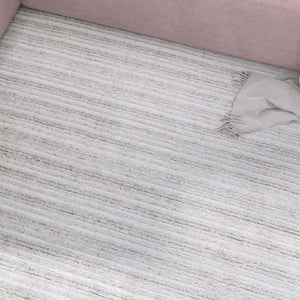 Raja Latte Modern Wool Rug - RugSpot