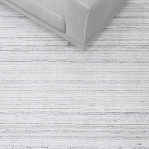 Raja Silver Modern Wool Rug - RugSpot