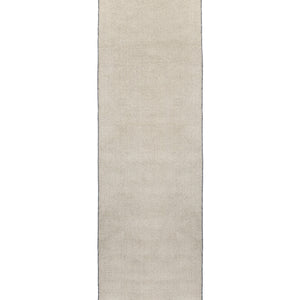 Retro Natural Modern Wool Runner - RugSpot