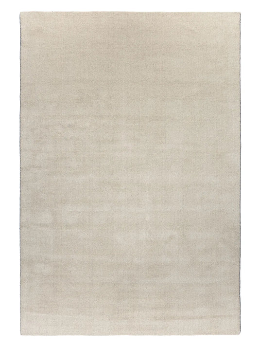 Retro Natural Modern Wool Runner - RugSpot