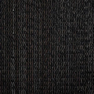 Rockport Black Modern Leather Rug - RugSpot