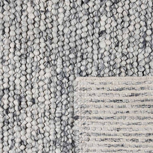 Rosella Grey Modern Wool Rug - RugSpot