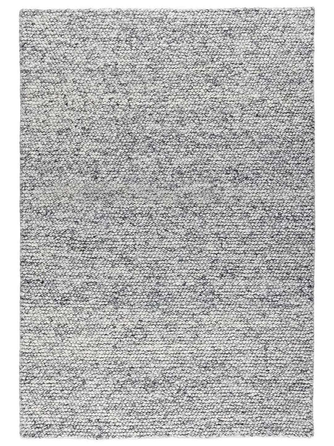 Rosella Grey Modern Wool Rug - RugSpot