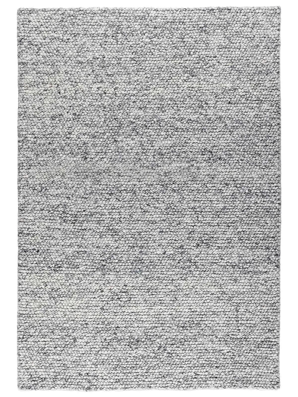 Rosella Grey Modern Wool Rug - RugSpot