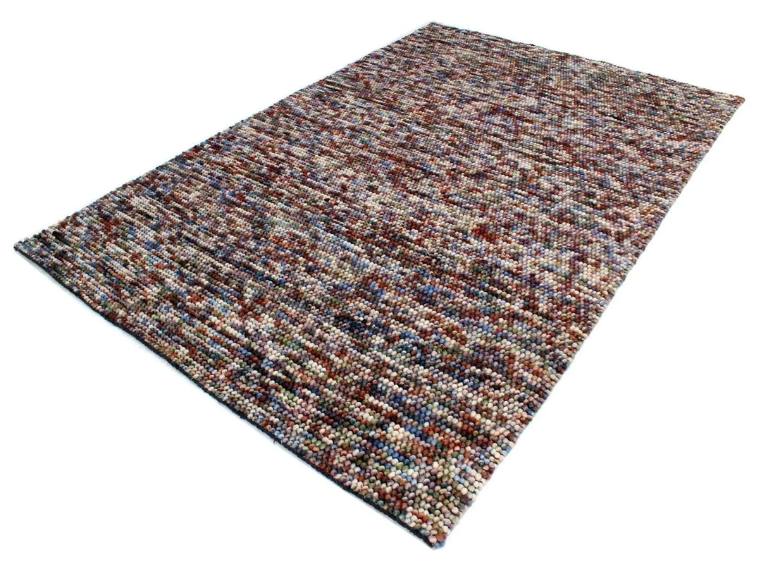 Rosella Rainbow Modern Wool Rug - RugSpot