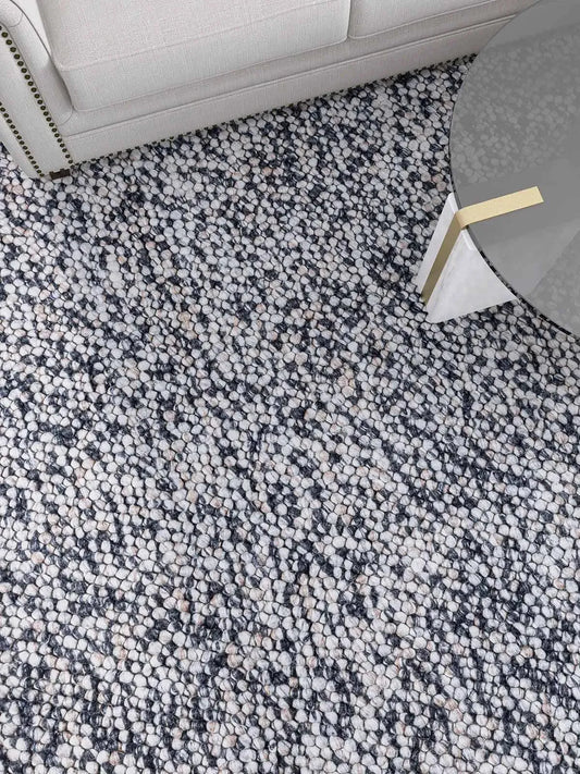 Rosella Stone Modern Wool Rug - RugSpot