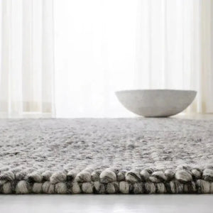 Rosella Stone Modern Wool Rug - RugSpot