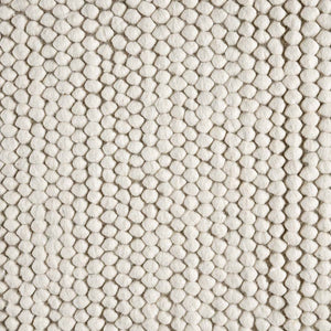 Rosella White Modern Wool Rug - RugSpot