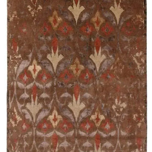 Rubikat 815 Brown Modern Wool Rug - RugSpot