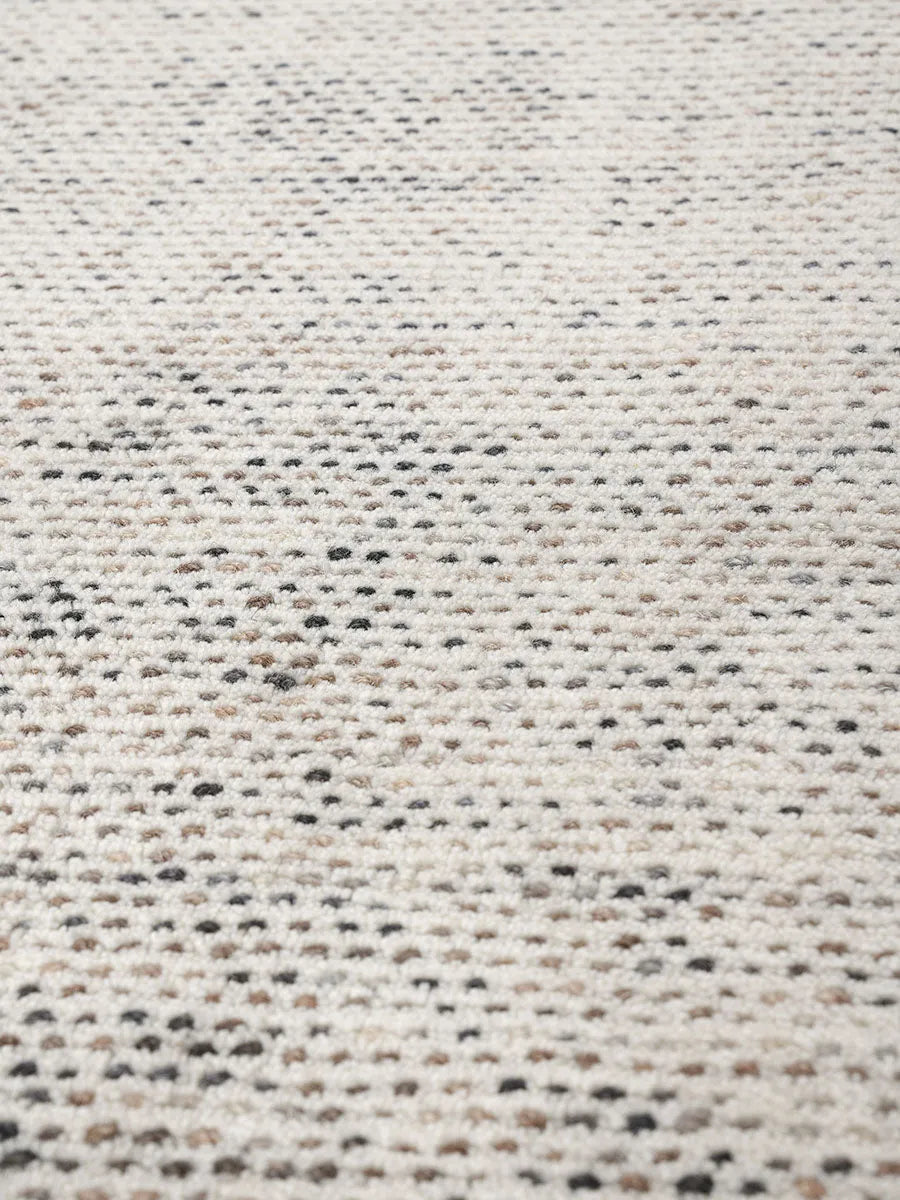 Ruma 387 Grey Modern Wool Rug - RugSpot