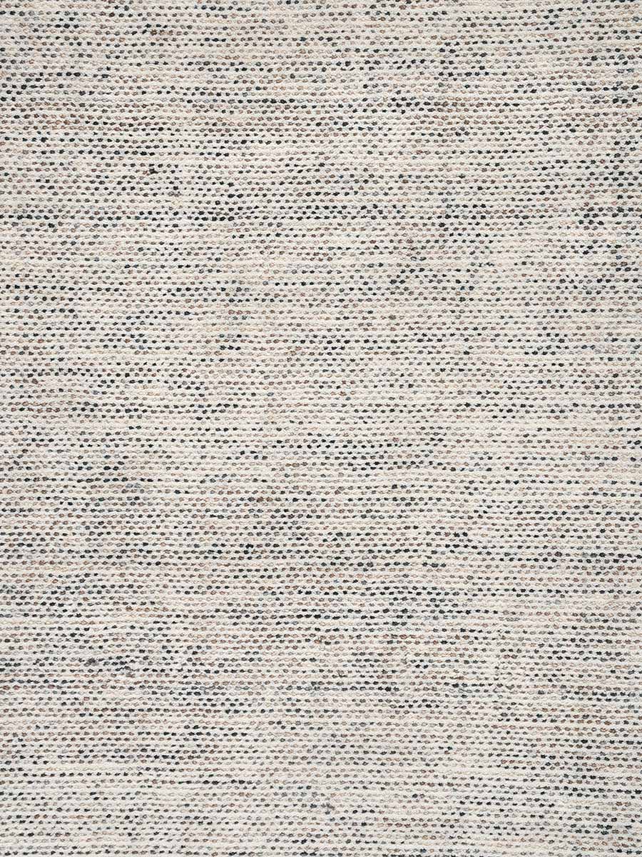 Ruma 387 Grey Modern Wool Rug - RugSpot