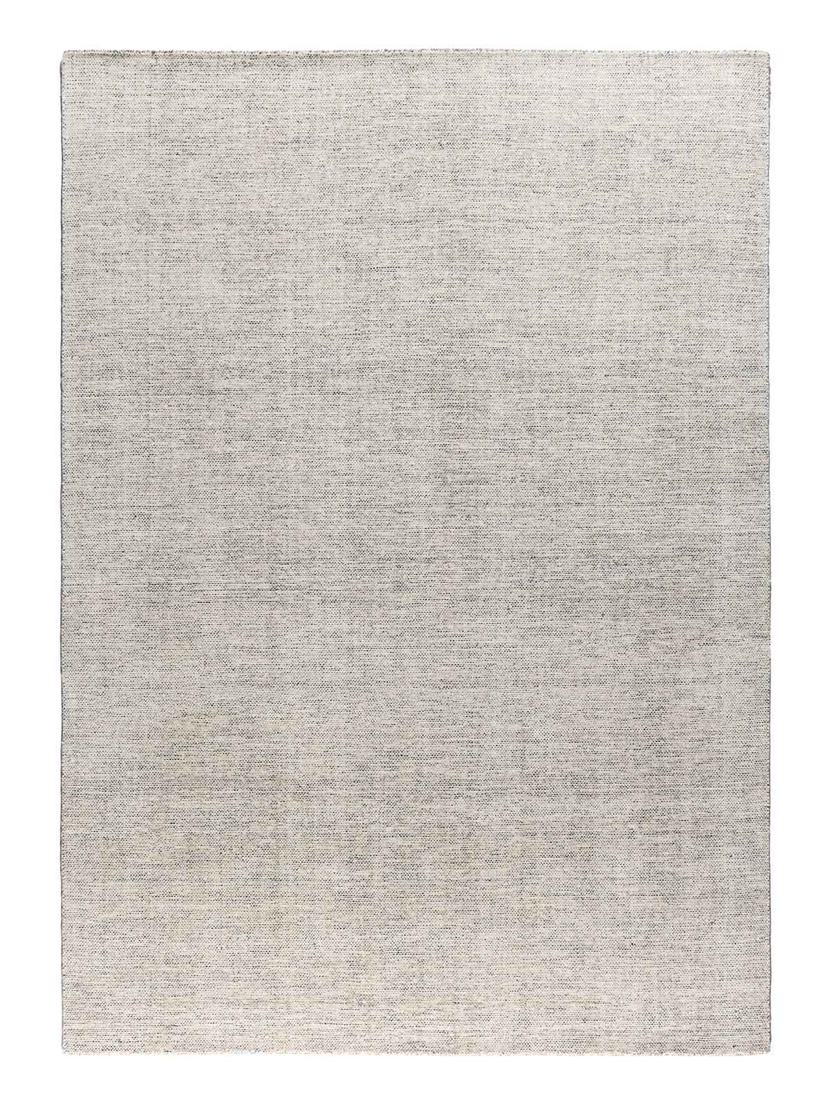 Ruma 387 Grey Modern Wool Rug - RugSpot