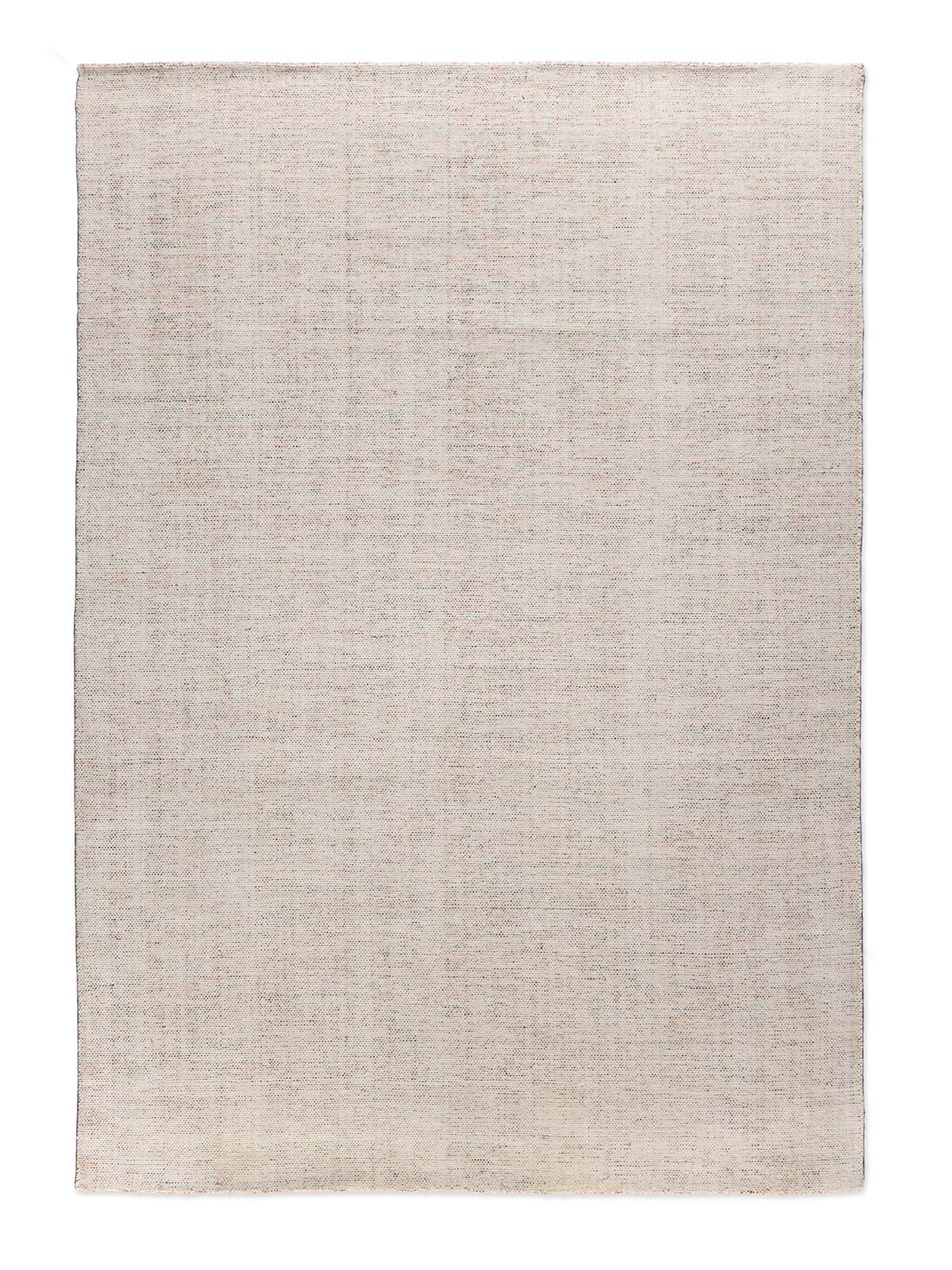 Ruma 387 Ivory Modern Wool Rug - RugSpot