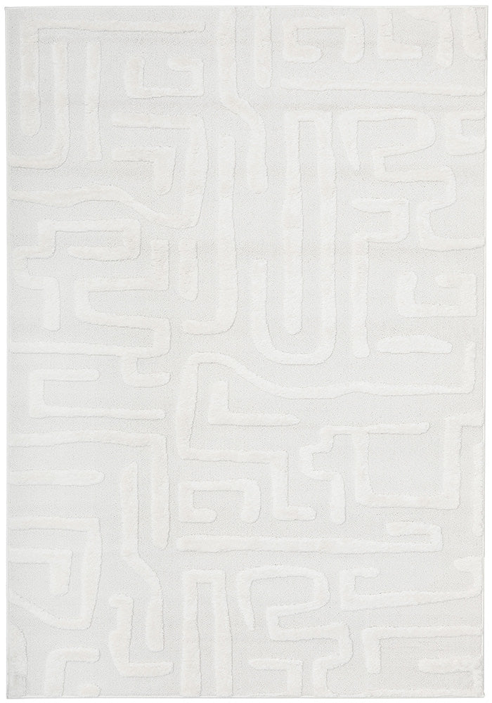 Serenade Arlo White Rug - RugSpot