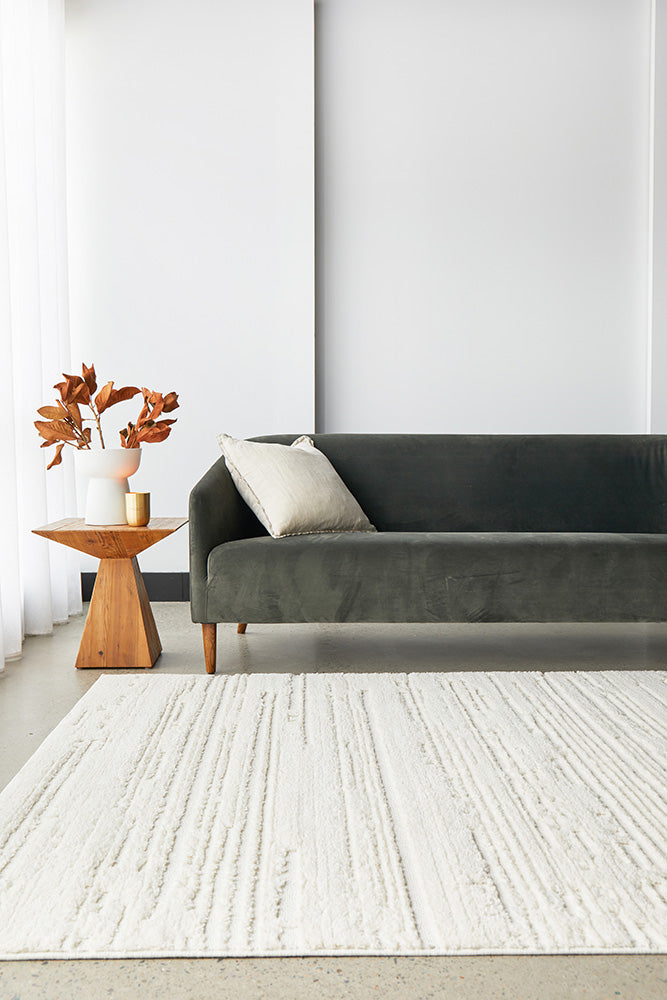 Serenade Ezra White Rug - RugSpot