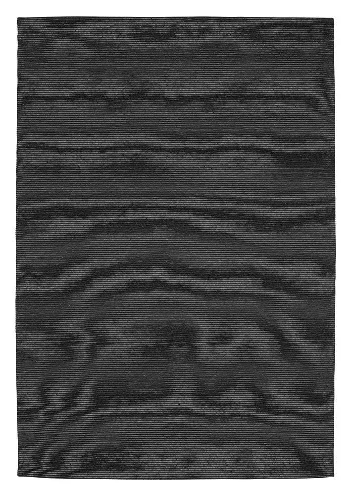 Shire Black Modern Wool Rug - RugSpot