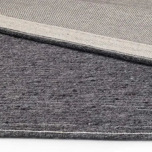 Shire Charcoal Modern Wool Rug - RugSpot