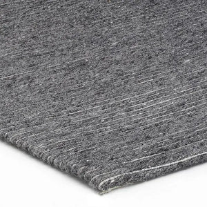 Shire Charcoal Modern Wool Rug - RugSpot