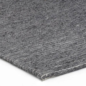 Shire Charcoal Modern Wool Rug - RugSpot