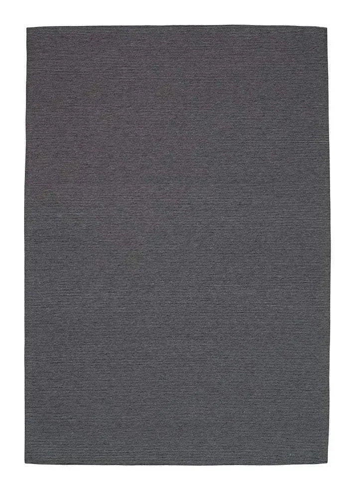 Shire Charcoal Modern Wool Rug - RugSpot