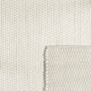 Spike White Modern Wool Rug - RugSpot
