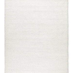 Spike White Modern Wool Rug - RugSpot