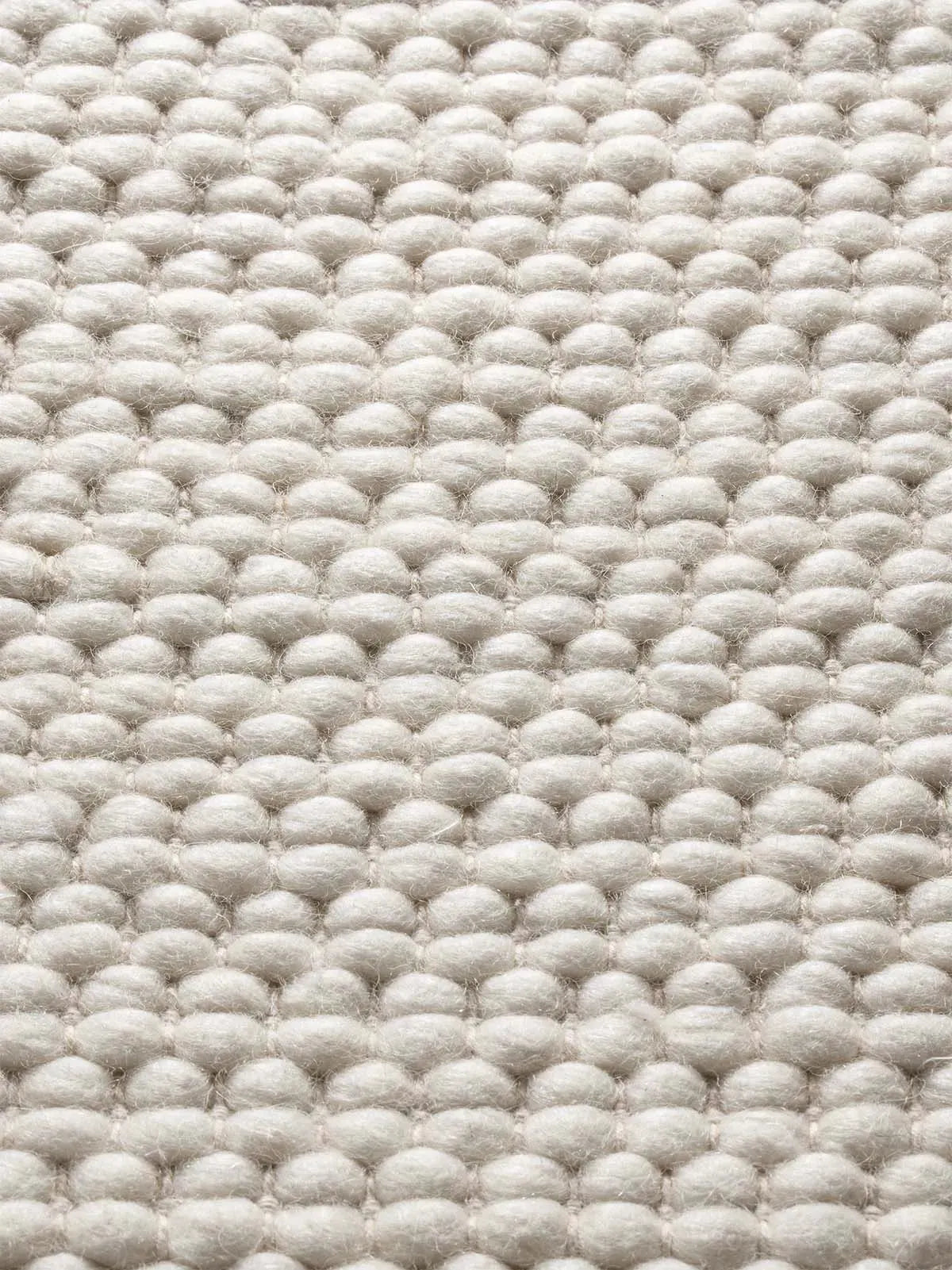 Spike White Modern Wool Rug - RugSpot