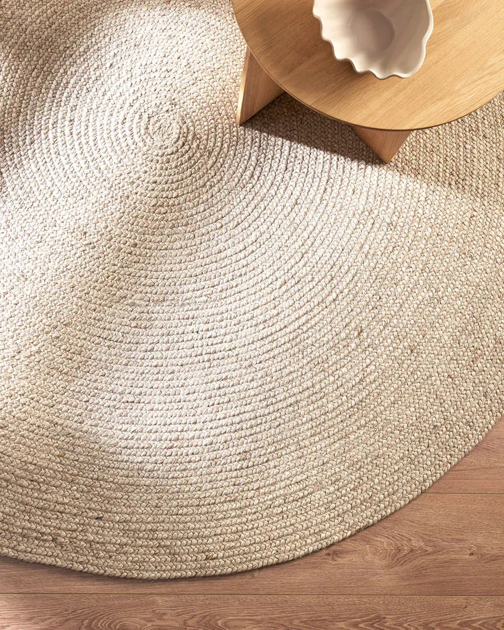 Fortuna Beige Round Rug