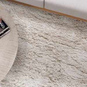 Timeless Sand Shaggy Rug - RugSpot