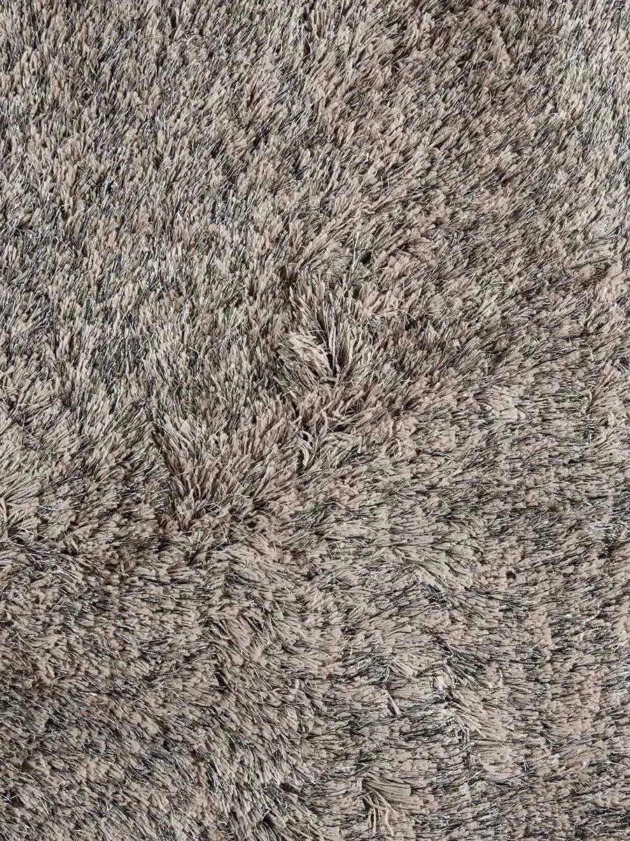 Timeless Silver Shaggy Rug - RugSpot