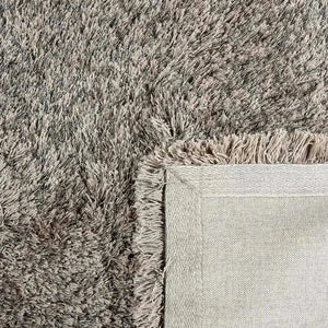 Timeless Silver Shaggy Rug - RugSpot
