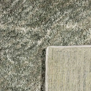 Torino Green Shaggy Rug - RugSpot