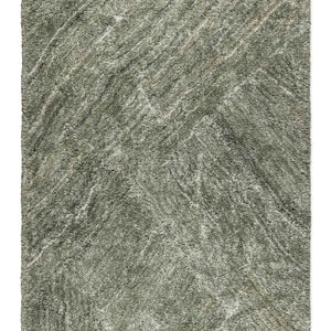 Torino Green Shaggy Rug - RugSpot