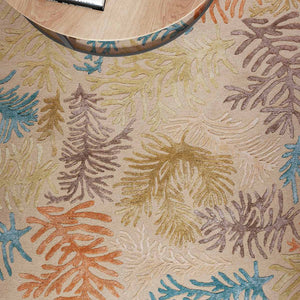 Tropics Multi Modern Wool Rug - RugSpot