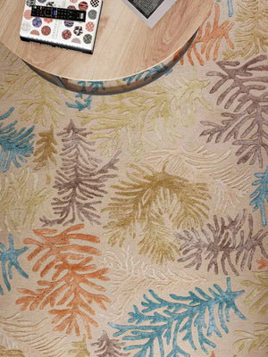 Tropics Multi Modern Wool Rug - RugSpot