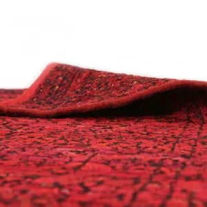 Versa 268 Red Traditional Silk Rug - RugSpot