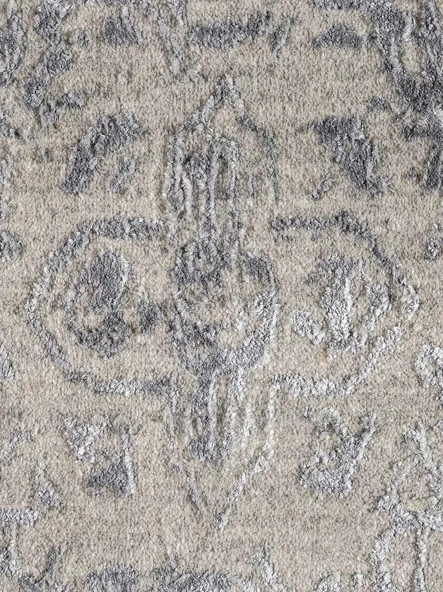 Vienna 46 Beige Transitional Wool Rug - RugSpot