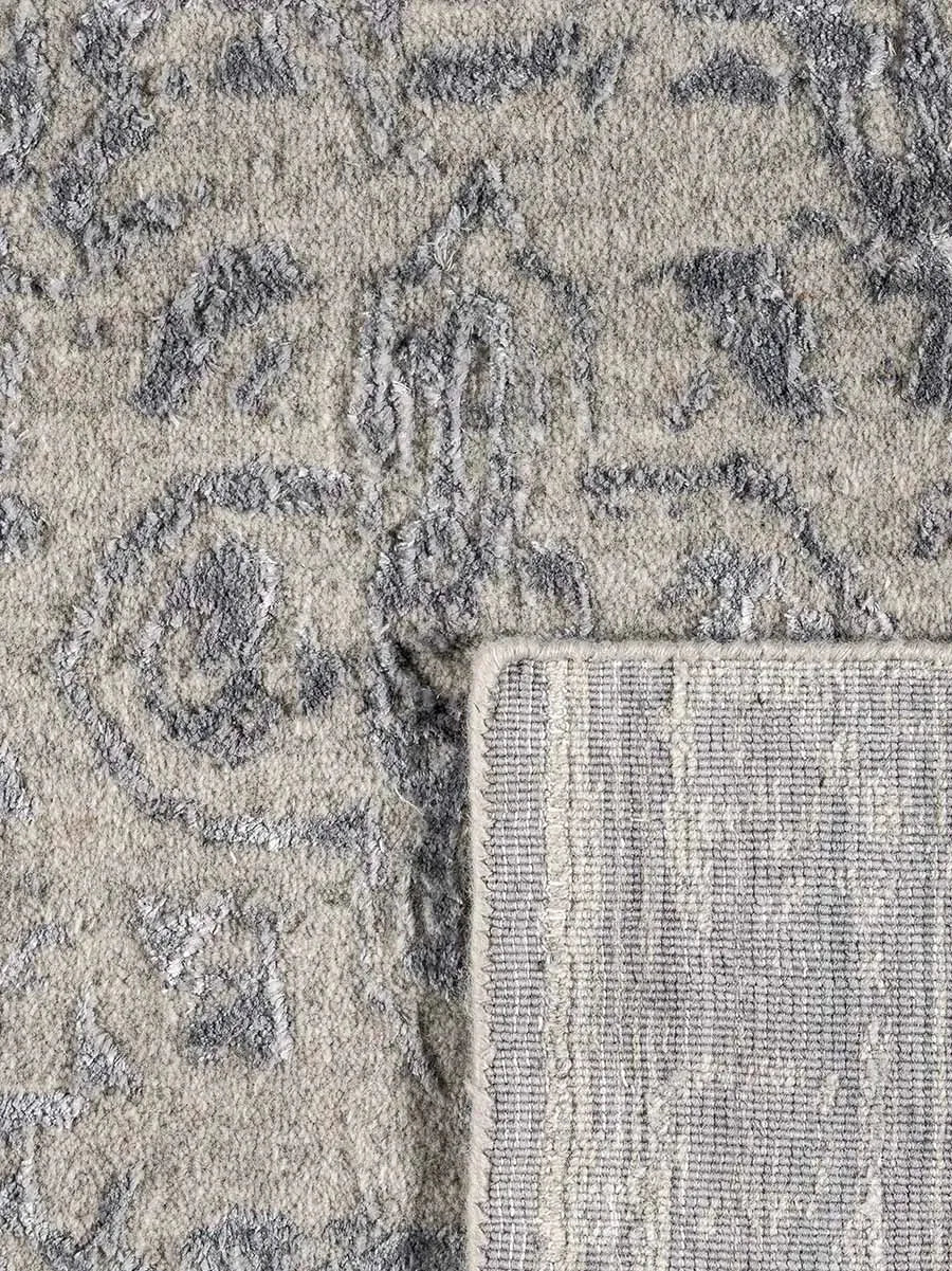 Vienna 46 Beige Transitional Wool Rug - RugSpot