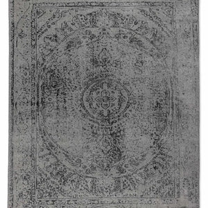 Vienna 46 Grey Transitional Wool Rug - RugSpot