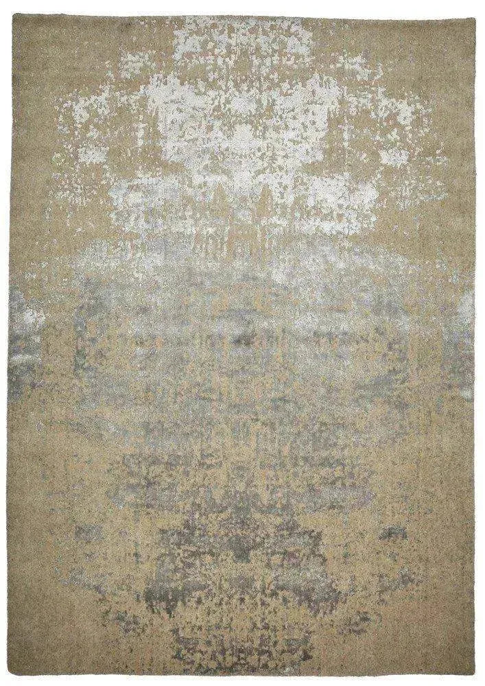 Vienna 47 Beige Transitional Wool Rug - RugSpot