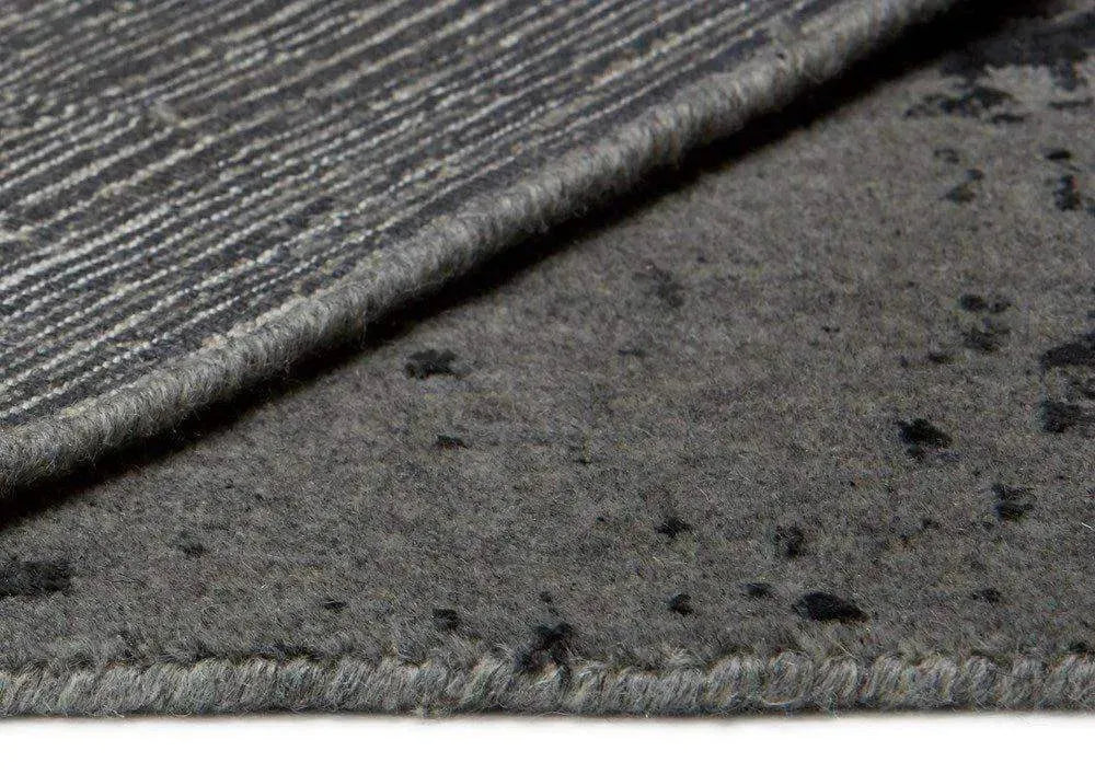 Vienna 47 Grey Transitional Wool Rug - RugSpot